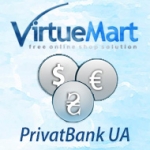 Обновление курсов валют Virtuemart по ПриватБанк UA